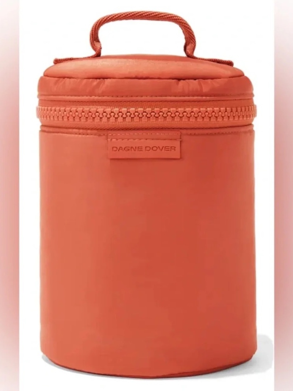 DAGNE DOVER MILA Bright Orange Large Size Toiletry Bag
